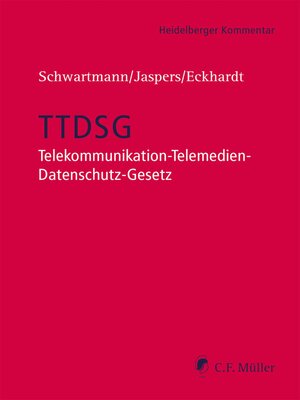 cover image of TTDSG – Telekommunikation-Telemedien-Datenschutz-Gesetz